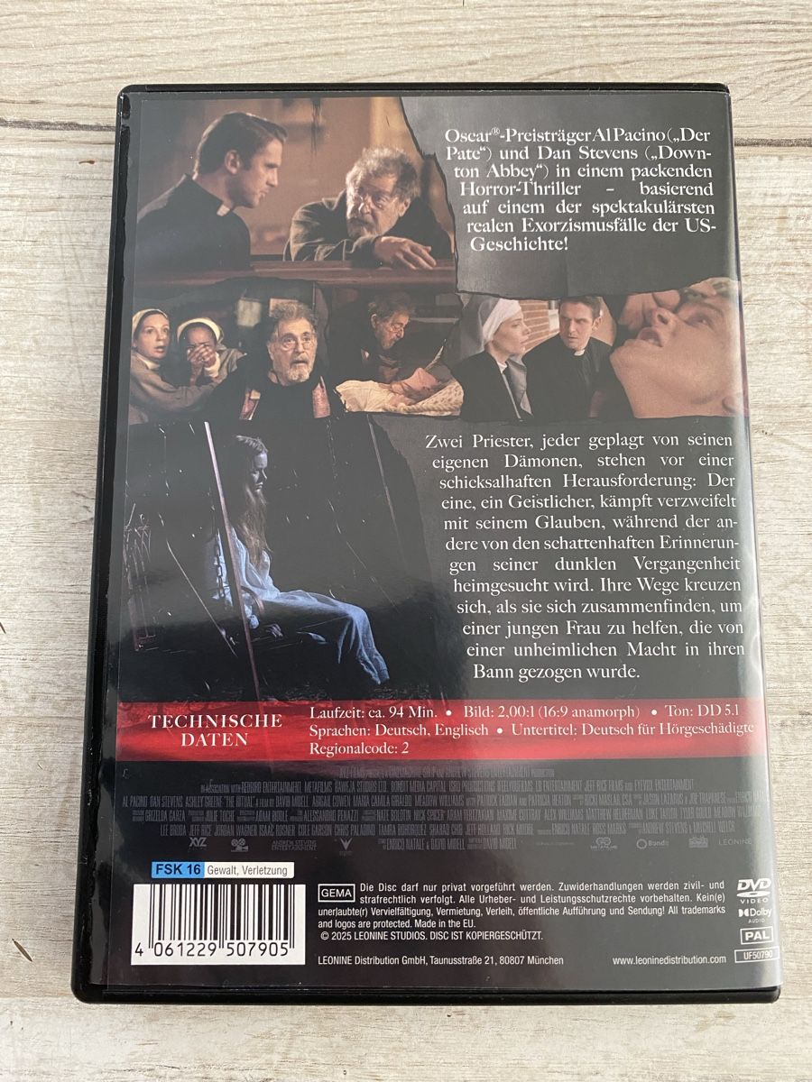 Tutti i DVDs: DVD The Ritual – Nuovo (secondo la descrizione) da Aesch BL venduto da 39QueenOFSales39 1