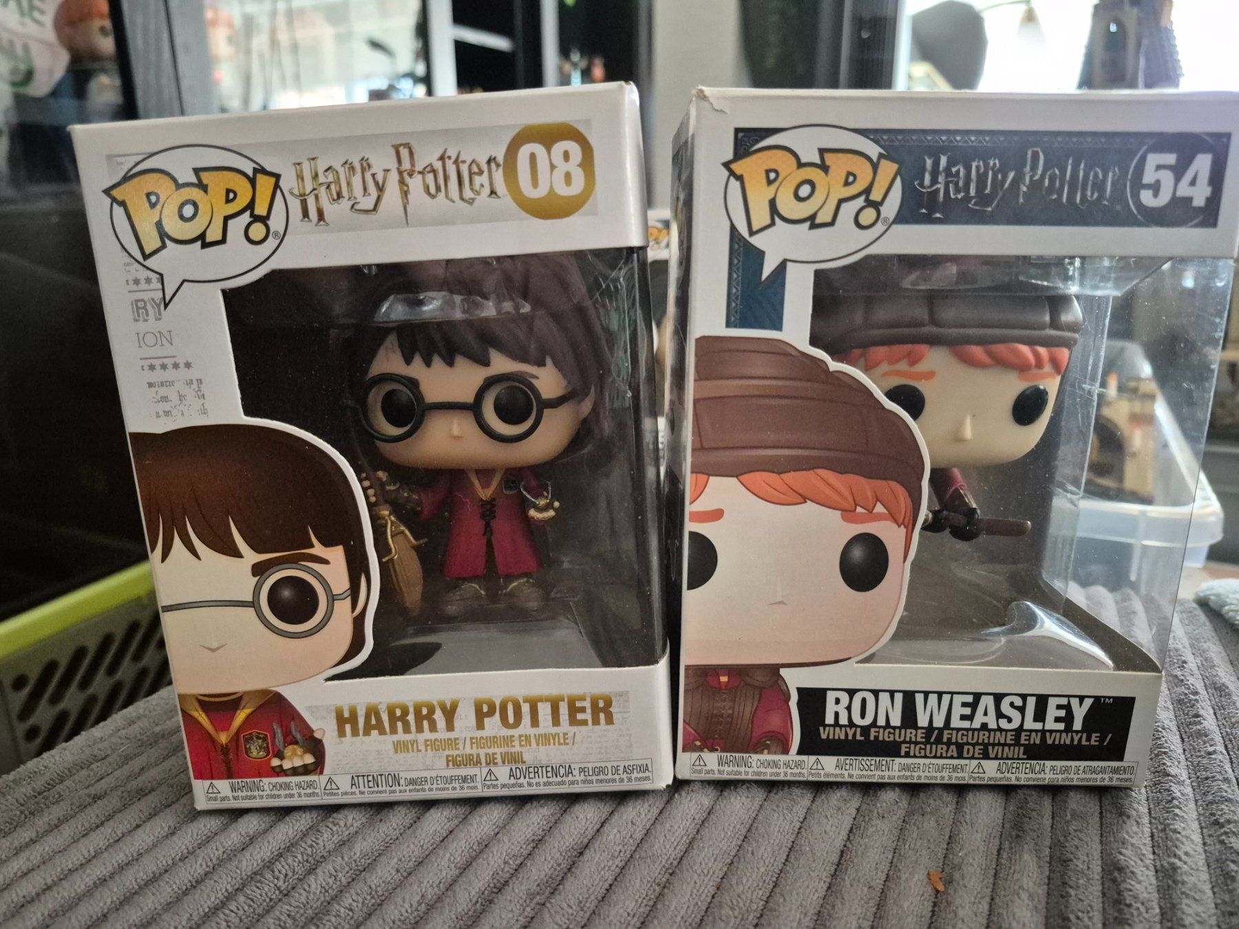 Giocattoli: FUNKO POP - Harry Potter & Ron Weasley Quidditch 08 / 54 – Usato da Riaz venduto da Murielbhs