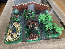 Bluebrixx Landschaftssets mit Palisade 