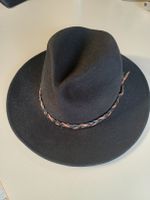 Filzhut schwarz Grösse 53 Made in Italy