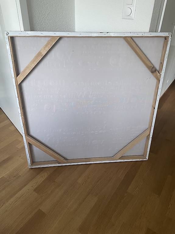 Foto & Immagini: Wandbild Leinwand Schrift  – Usato da Zürich venduto da save-resources 3