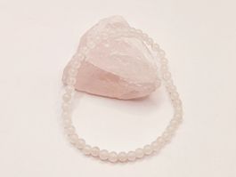 Rosenquarz-Armband Rosa Heilsteine/Edelsteine