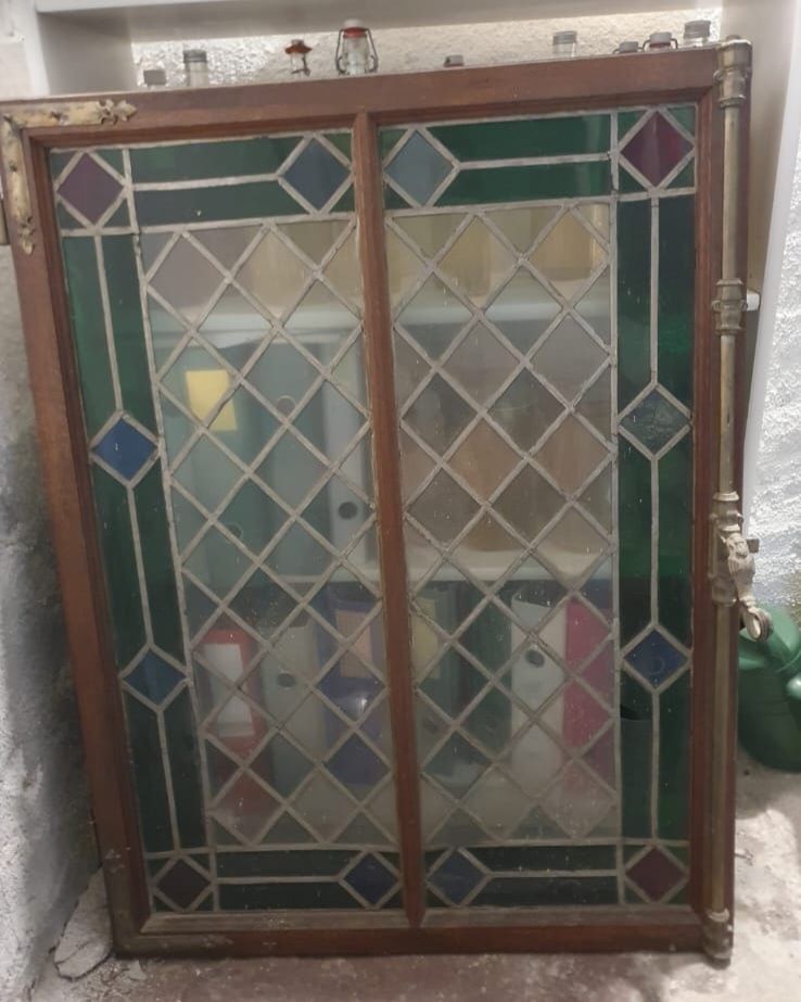 Fenster: Fenster mit Farben Glas – Gebraucht aus Mels von Eventuell3