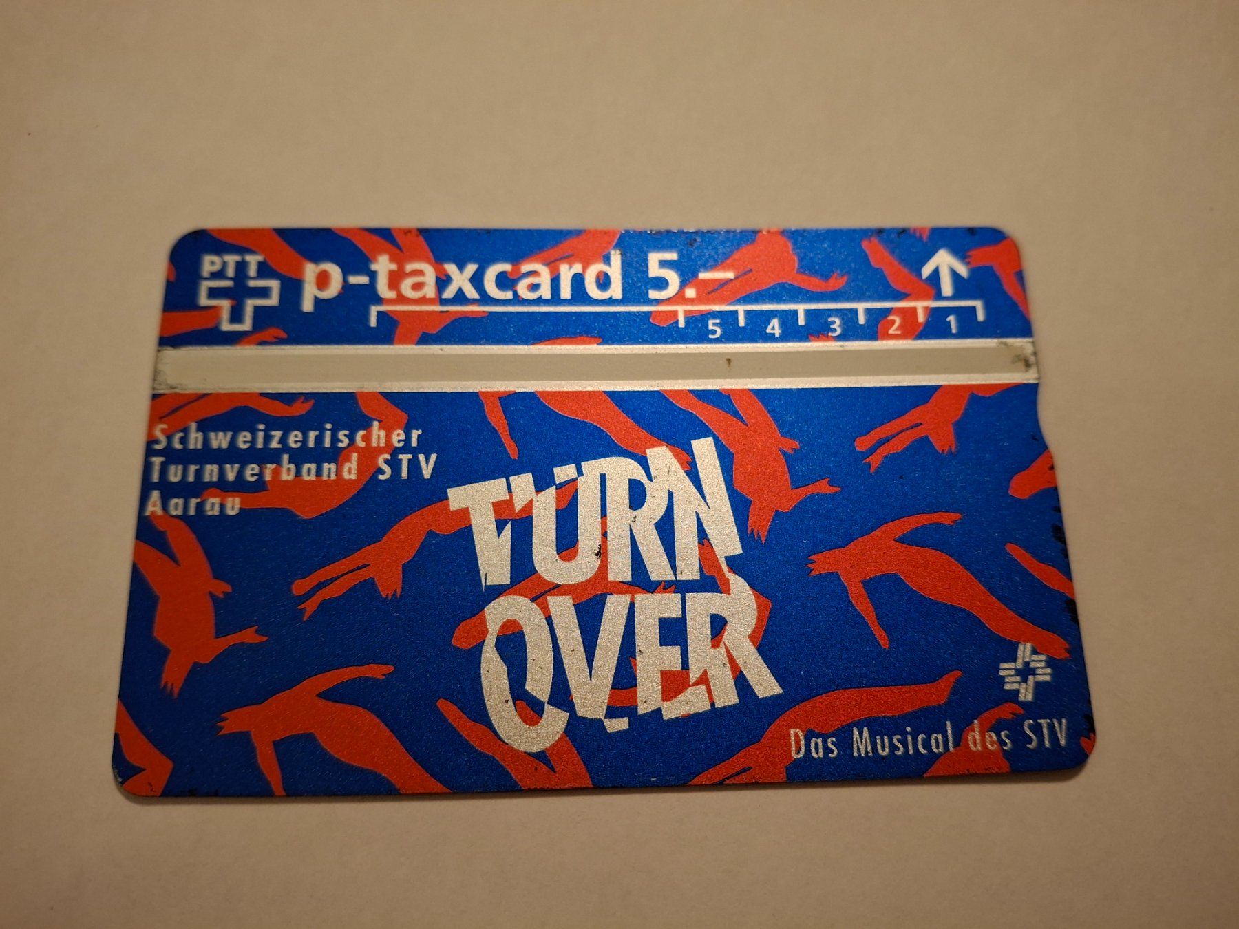Schede telefoniche: Taxcard STV Turn Over 5.- – Usato da Samstagern venduto da terenz84