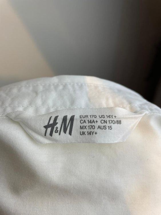 H&M Camicie, T-shirt & Polo: ***H&M, C&A*** 3 Stk. Hemden Gr. 170/M – Usato da Wädenswil venduto da H2H_Secondhandshop 1