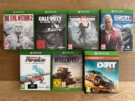 Xbox One Spiele-Sammlung: 7 Top-Games
