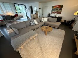 Large Wohnlandschaft Sofa
