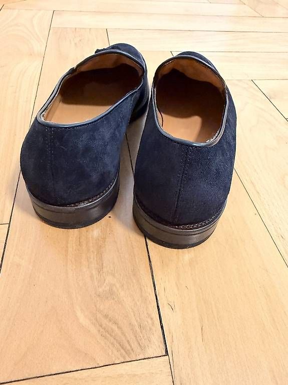 Massimo Dutti Herrenschuhe: Massimo Dutti Mokassins Blau Gr. 42 – Neu und originalverpackt aus Zürich von pavlo1 3