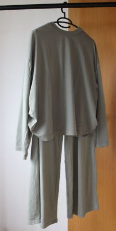 Loungewear Set grün zweiteilig