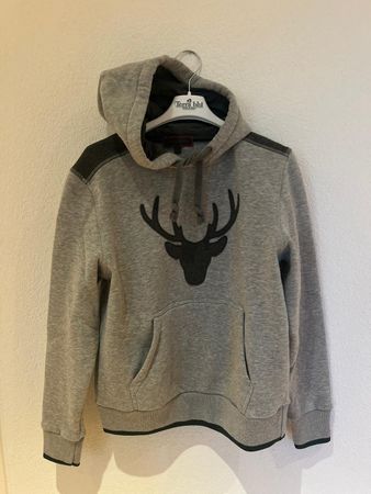 REITMAYER Sweathoodie mit Hirschdruck Grösse S
