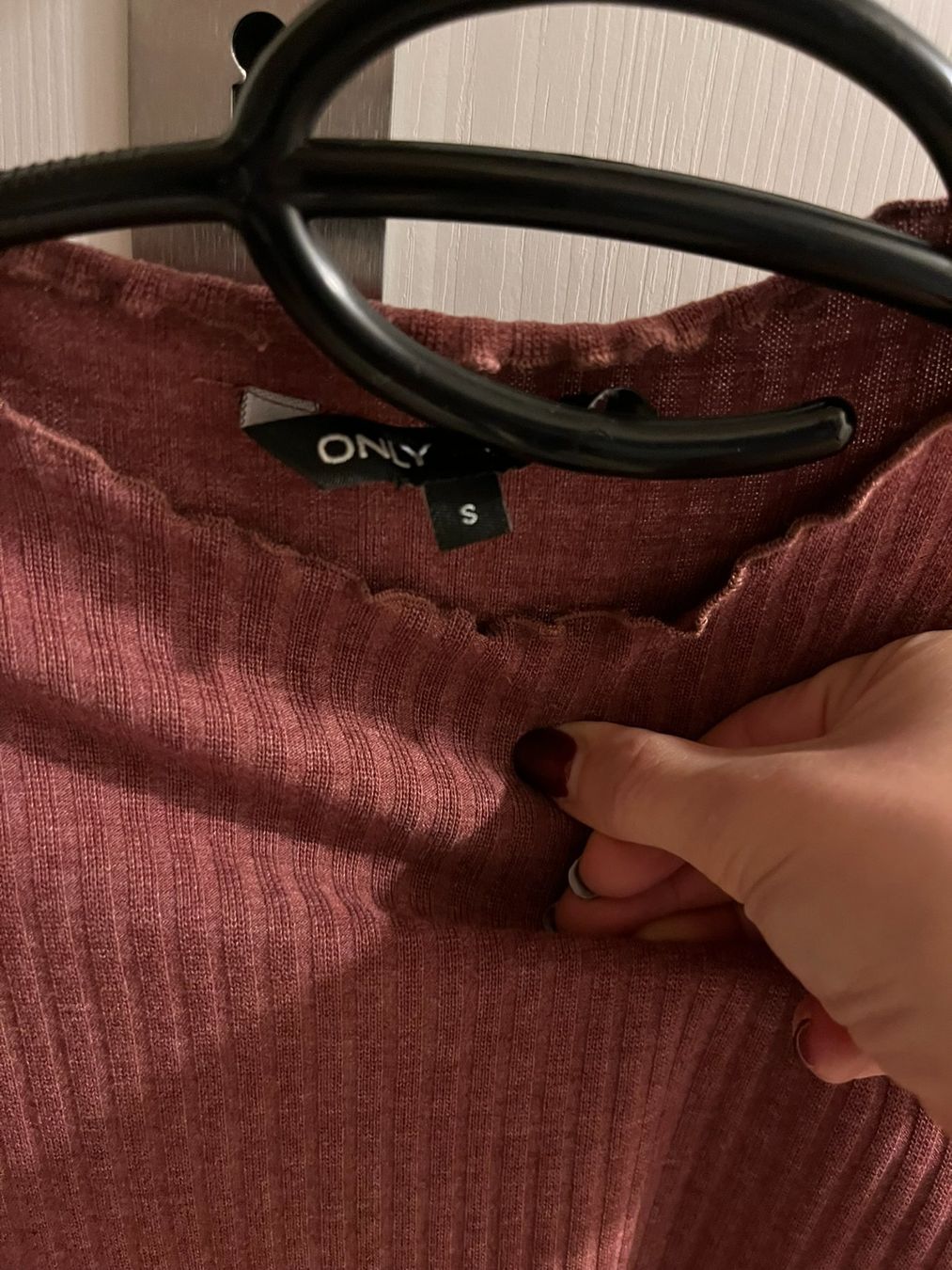 Only Pullover & Sweatshirts: Langarmshirt Only gerippt Grösse S – Gebraucht aus Erstfeld von imla_ 1