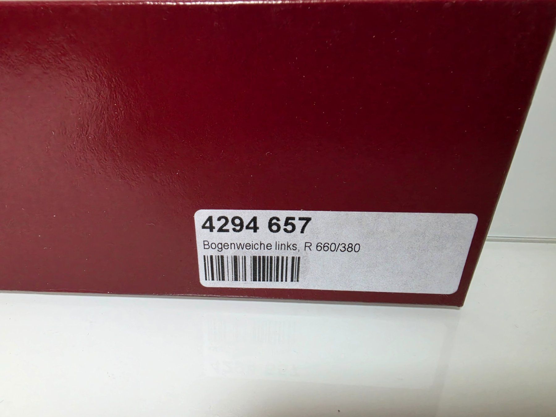 Bemo Modellini di ferrovie: Bemo Bogenweiche H0m 4294 657 neu – Nuovo e nell'imballaggio originale da Neuenhof venduto da ludovicco 1
