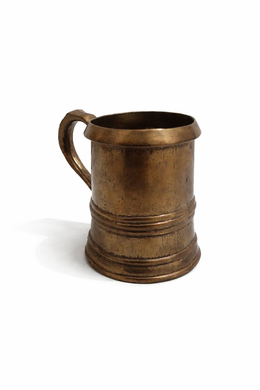 Tazze: Vintage Brass Mug - Large Massive Solid Brass – Usato da Zürich venduto da TrainLine