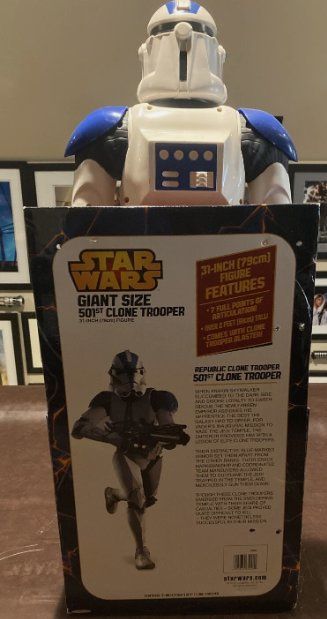 Star Wars Statuette: Star Wars Clone Trooper ca.79cm JAKKS PACIFIG – Nuovo e nell'imballaggio originale da Winterthur venduto da Destinatio 1