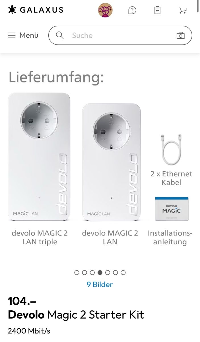 Devolo WiFi: Devolo Magic 2 Starter Kit – Neuf (Voir description) à Ilanz par joa_wmm9 3