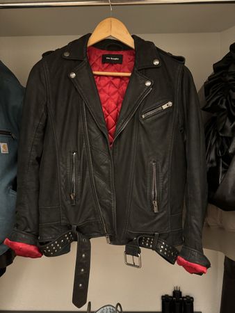 The Kooples leather biker jacket
