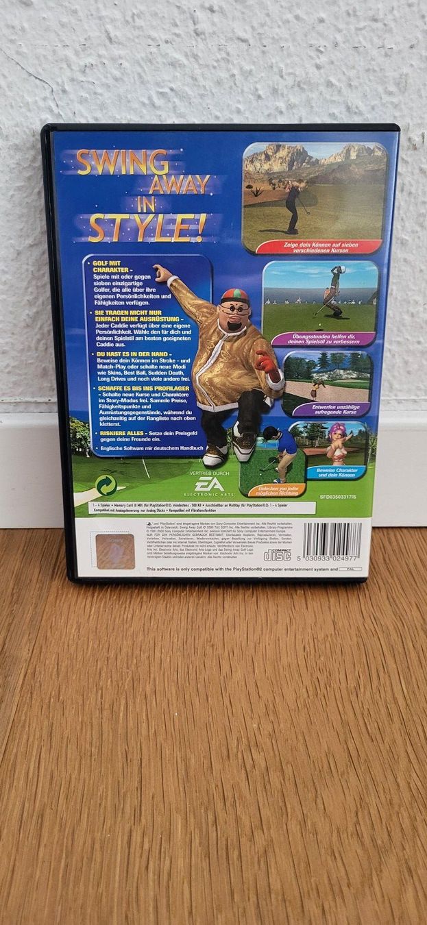 Sony Giochi: PS 2 - Swing Away Golf – Usato da Münsingen venduto da DigitaleSpielecke 1