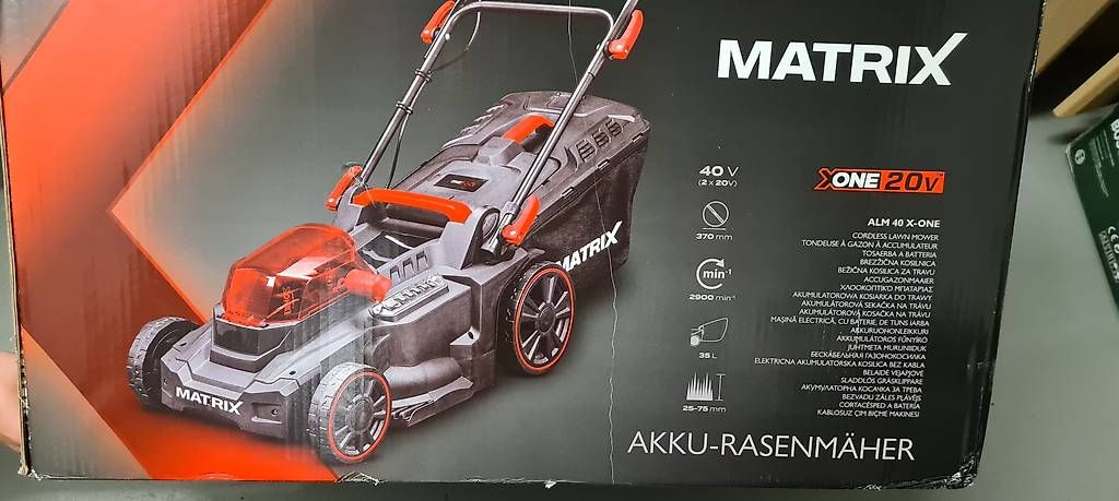 Rasenmäher: Matrix Akku Rasen Mäher – Gebraucht aus Wetzikon ZH von Kerrekt 2