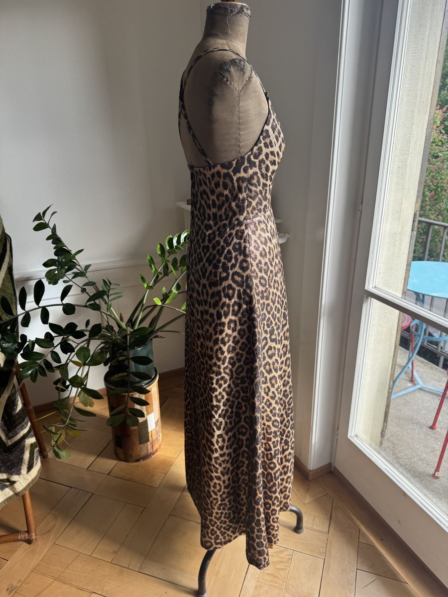 Kleider: Lurex Vintage Leo Kleid Leopard S – Gebraucht aus Zürich von Lola_from_the_West 2