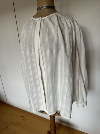 Suncoo Bluse Leony weiss gestreift Grösse T1 neu