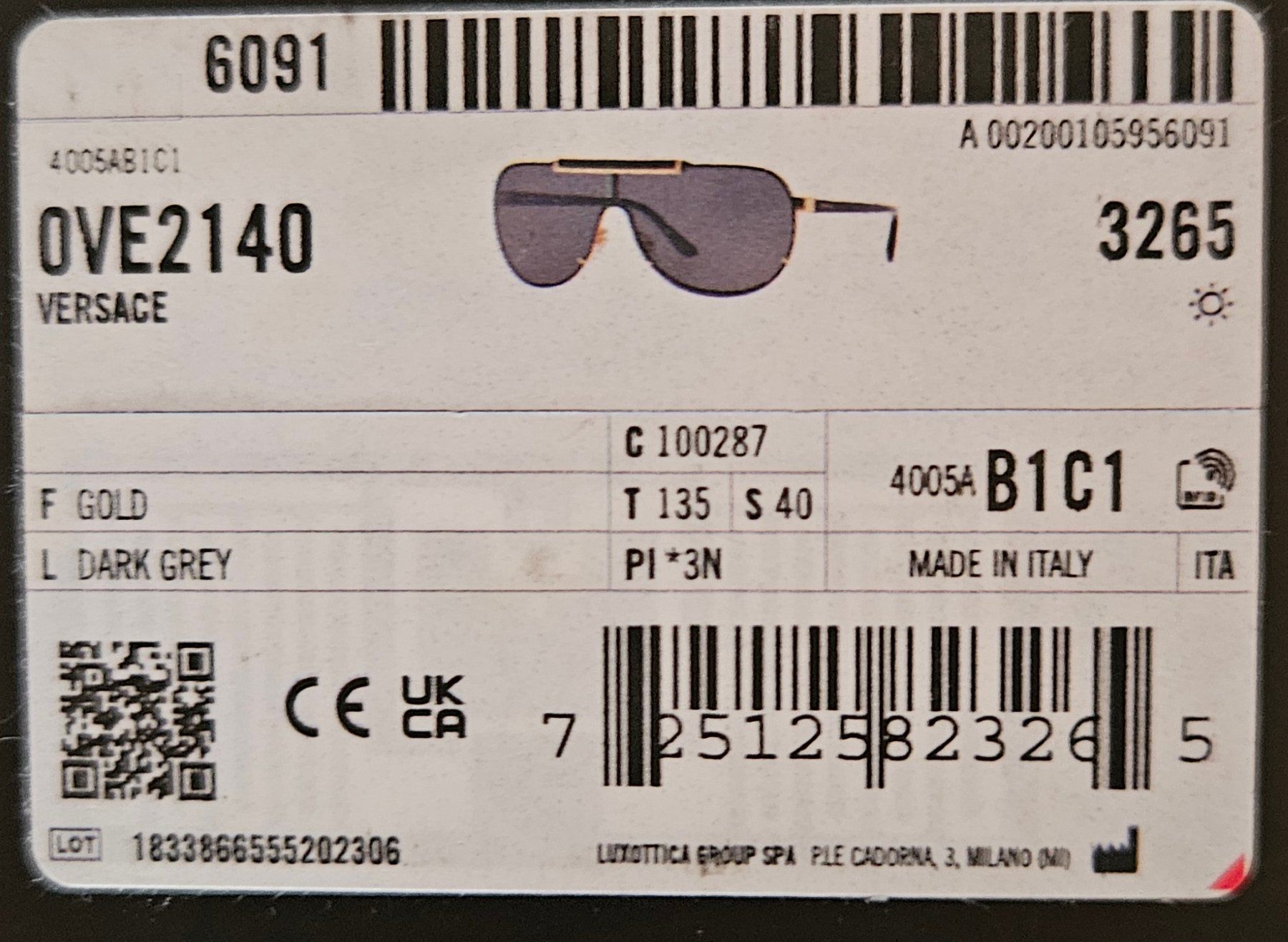 Versace Lunettes & Verres: Sunglasses Versace Mod. VE2140 – D'occasion à Biel/Bienne par ypsillon 7