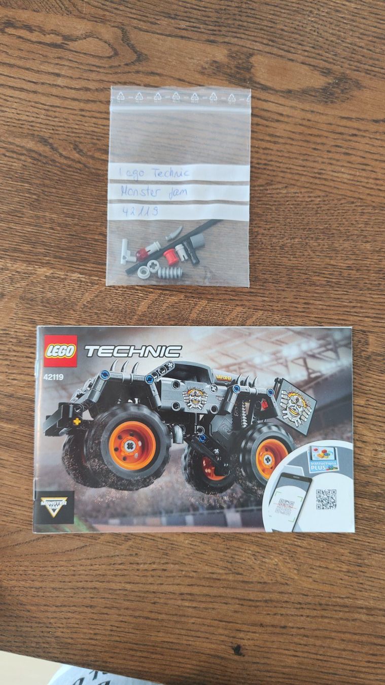 Technics Kit di costruzioni: Lego Technic Monster Jam Max-D Monstertruck – Usato da Tann venduto da ansure75 4