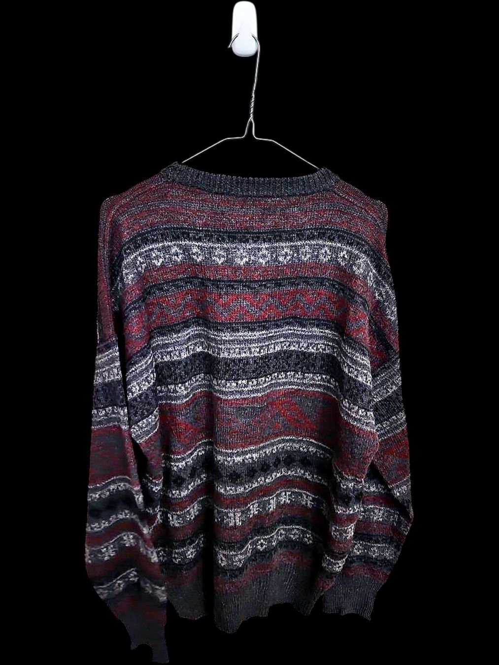 Lotti di vestiti: Yves Saint Laurent Herren Wollpullover gestreift - – Usato da Zug venduto da vinokilo 3