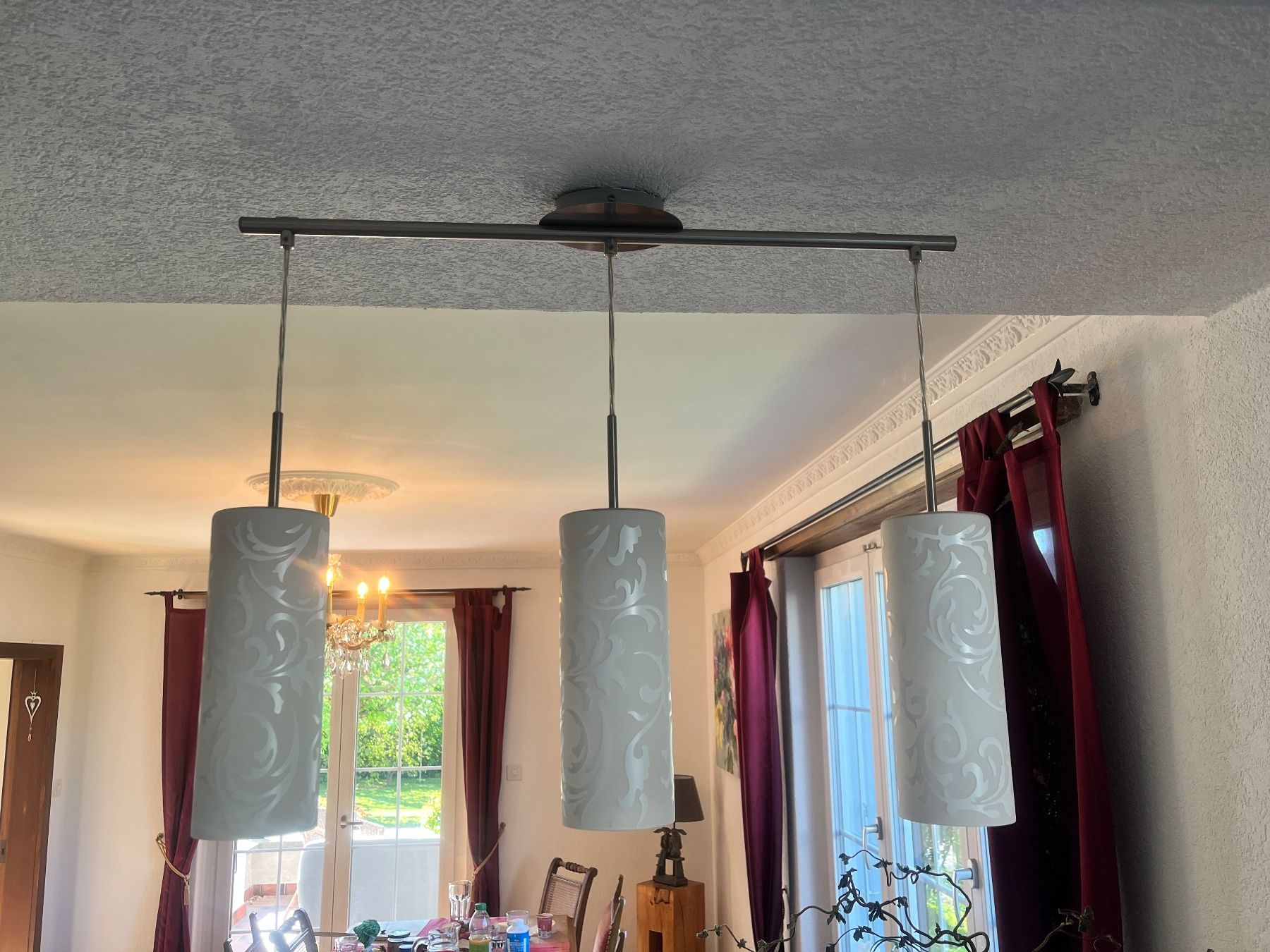 Lampadari & plafoniere: 3 flammige Deckenlampe – Usato da Burgdorf venduto da A006972 1