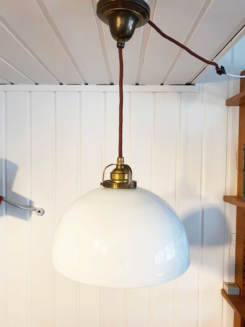 Lampadari & plafoniere: Opal Glas Deckenleuchte – Usato da Beringen venduto da Kultgut 4