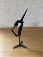Statuette décorative danseuse en verre de Murano.