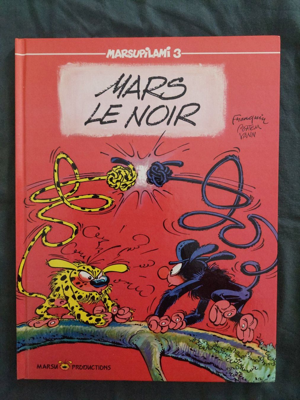 Fumetti: Marsupilami T.3 Mars le Noir EO 1989 BE+ – Usato da Genève venduto da Blu_BD