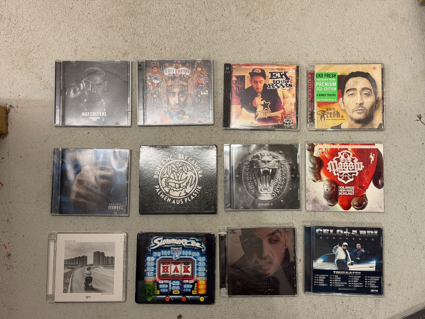 CDs: Deutschrap CD-Sammlung | 44 Alben & Special Editionen – Gebraucht aus Winterthur von veb4