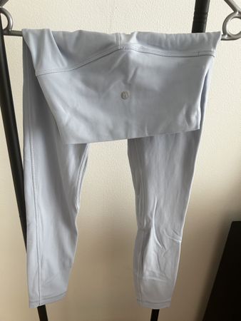 Lululemon Leggings Light Blue Size S Used Condition