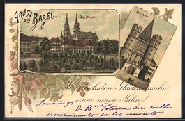Litho Basel, Münster, Spalentor, Neujah