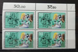 Deutschland-Mi 1274 Viererblock ** (9)