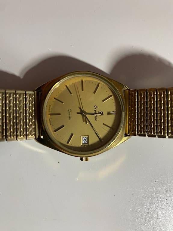 Uhren: Goldene Création Armbanduhr Quarta – Gebraucht aus Ittigen von mar_9fd6 4