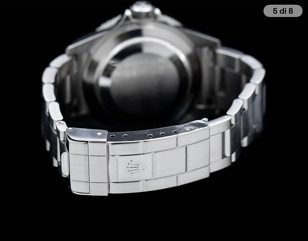 Orologi: Rolex Submariner «Flat Four» 2003 – Nuovo e nell'imballaggio originale da Comano venduto da Iber8616 4
