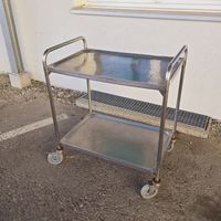BLANCO Edelstahl Servierwagen Beistellwagen