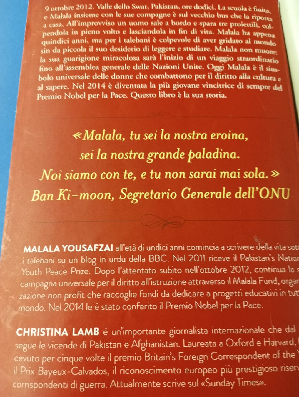 Libri: Malala Yousafzai - Ich bin Malala - Top Zustand! – Usato da Rotkreuz venduto da Embassy 1