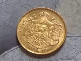 Belgique 20 Fr. 1914 Albert Ier - Très Rare 125'000 ex.
