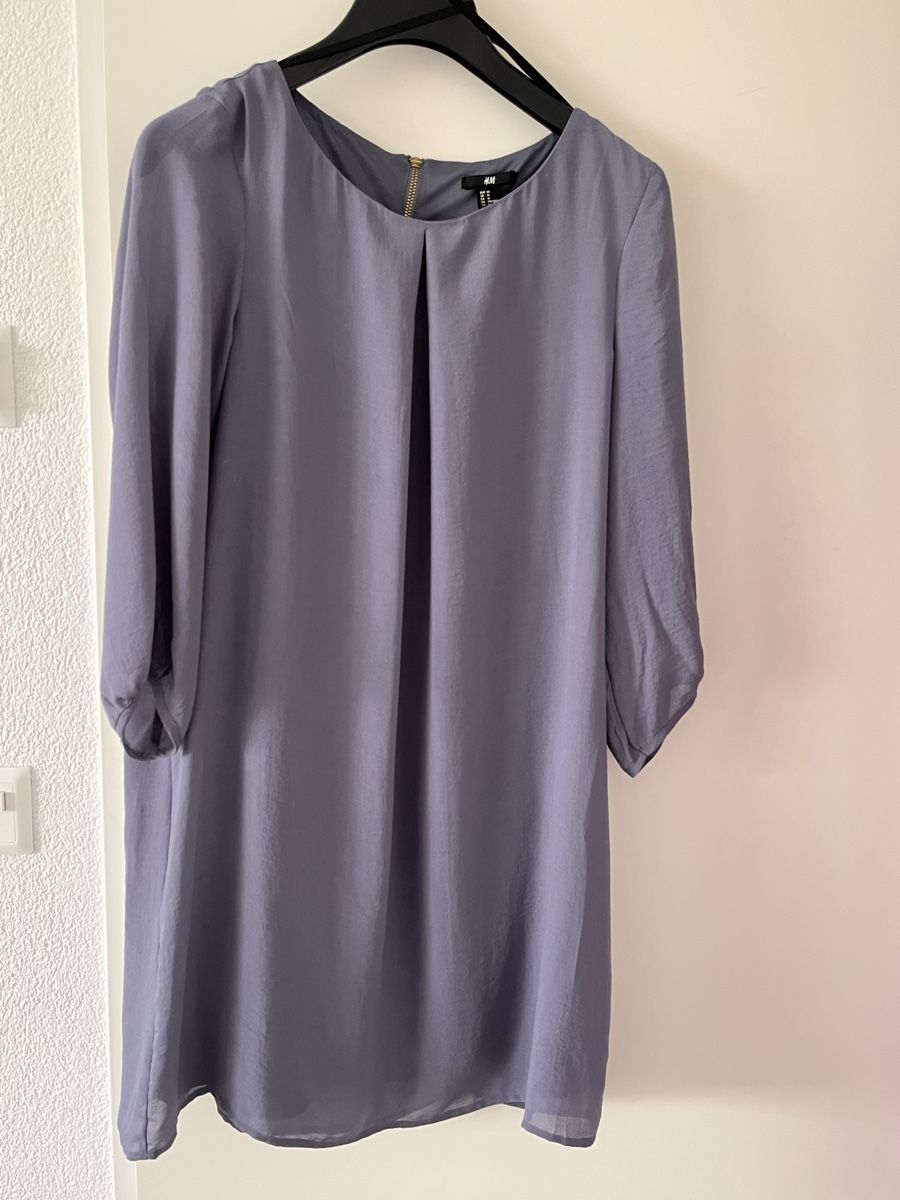 H&M Vestiti: Kleid /Grösse 44/ Taubenblau – Usato da Merenschwand venduto da katerchen01