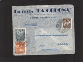 Bedarfsbrief Chile   - Olten  , gel. 14.11.1946