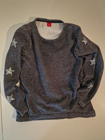 S.Oliver Mädchen-Pullover Gr. 164 mit Sternen