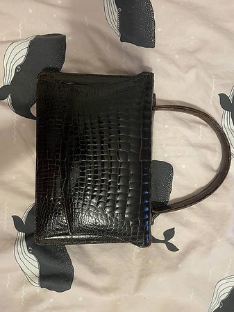 Edle Echt Leder Tasche Vintage