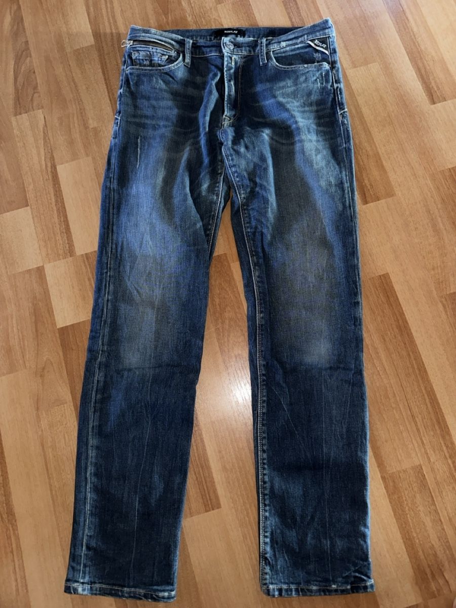 Replay Jeans: Replay Herren Jeans, einf. Bundweite 38 cm – Gebraucht aus St. Gallen von mai_2lcj