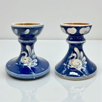 Dubuis Bosshard Bulle - Paire de bougeoirs vintage
