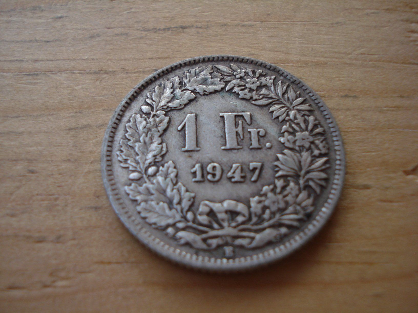 Toutes les monnaies: (D2) 1 Franken 1947 – D'occasion à Erlach par Net-Coins