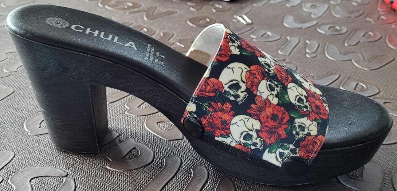 Scarpe da donna: Sandales - Mule Chula taille 38 – Nuovo (secondo la descrizione) da Neuchatel venduto da Annikika 3