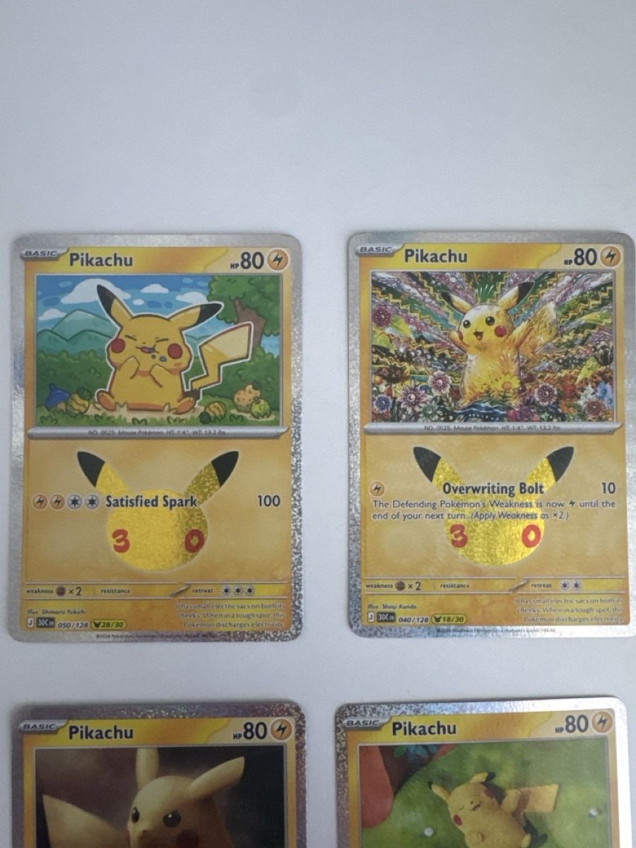 Pokémon Carte collezionabili: Pokemon 30th celebration Pikachu Karten – Usato da Uster venduto da esm_wr5k 1