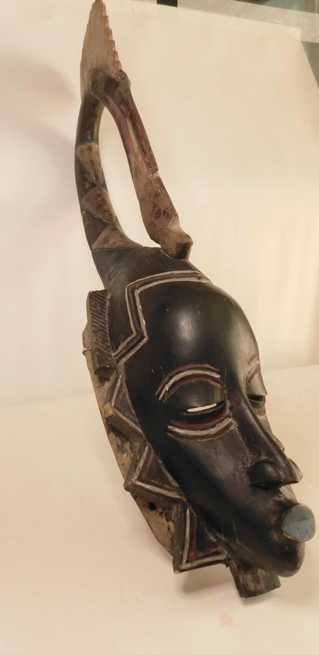 Arte internazionale: Originale Yaoure / Baule Maske - Elfenbeinküste – Usato da Emmenbrücke venduto da Ulisse-22 2